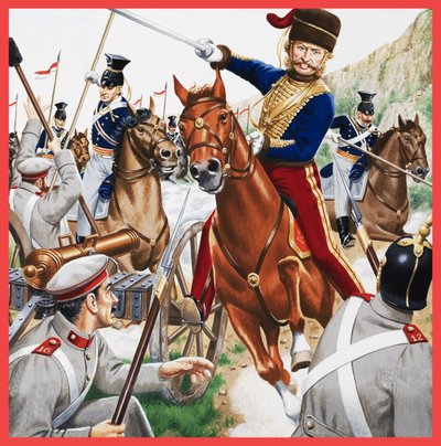 騎兵突撃 作： English School