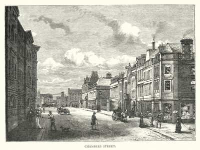 Chambers Street（彫刻 作： English School