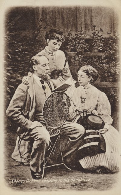 チャールズディケンズ（1812-1870）、イギリスの小説家 作： English School