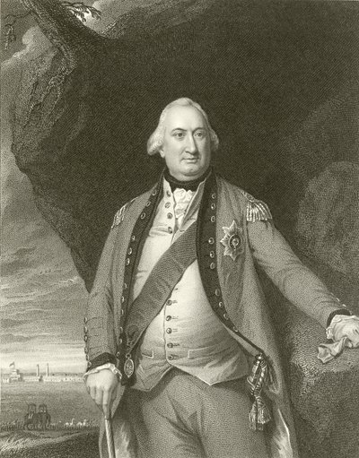 Charles、Marquis Cornwallis 作： English School