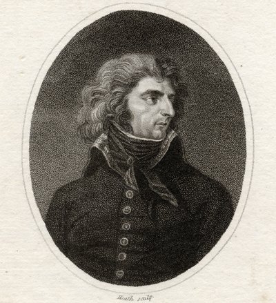 チャールズ14世（1783-1844）スウェーデンの王とノルウェー（1818-44）、「肖像画のギャラリー」からヒースが彫刻、1833年公開 作： English School