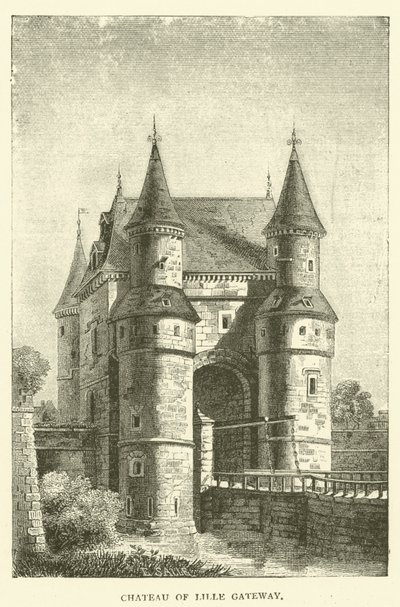 Chateau of Lille ゲートウェイ (彫刻) 作： English School