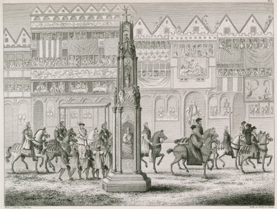 チープサイドクロス、1547年に登場 作： English School