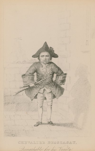 Chevalier Desseasau、彼の虚栄心で注目に値する 作： English School