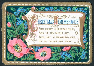 クリスマスの思い出、クリスマスカード 作： English School