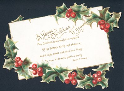 クリスマスライム、クリスマスカード 作： English School