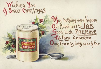 Robertsons Golden Shredマーマレードのクリスマス広告 作： English School