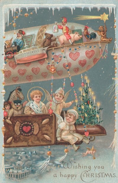 クリスマス気球 作： English School