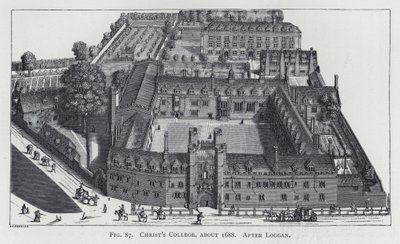 クライスツカレッジ、1688年頃、ローガン後 作： English School