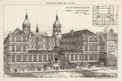 ロンドン市学校;高く評価されたデザイン 作： English School