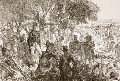 クライヴ・アット・プラッシー、ジェームズ・グラント、パブのキャッスルズ・イラストレイテッド・ヒストリー・オブ・インド1879 作： English School