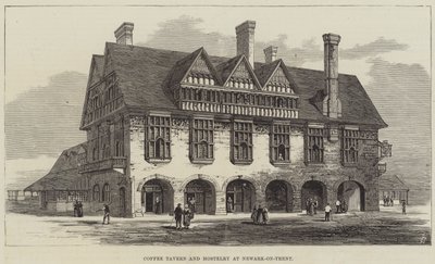 Newark-on-TrentのCoffee Tavern and Hostelry(彫刻) 作： English School