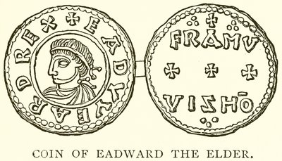 Eadward the Elderのコイン 作： English School