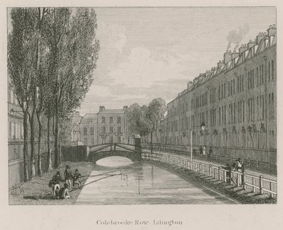 Colebrooke Row、イズリントン、ロンドン 作： English School