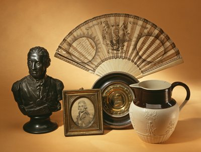 ネルソン卿提督に関する記念品、1798年から1830年 作： English School