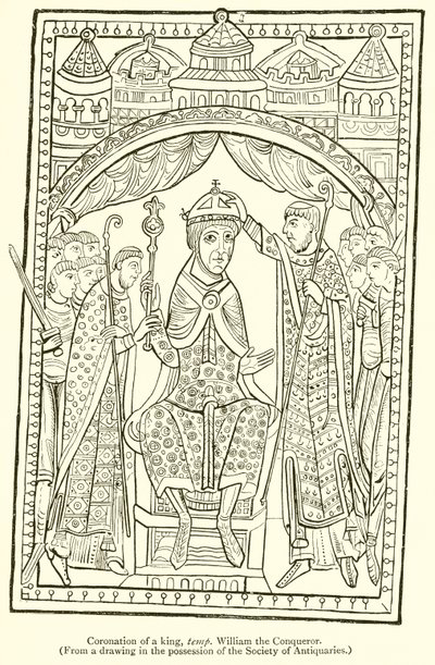 王の戴冠、Temp William the Conqueror 作： English School