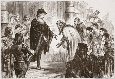 コスモ私は彼の友人とクライアントを受け取ります、ジェームス・エイトケン・ワイリー（1808-1890）によるパブのプロテスタンティズムの歴史からのイラスト。 1878 作： English School