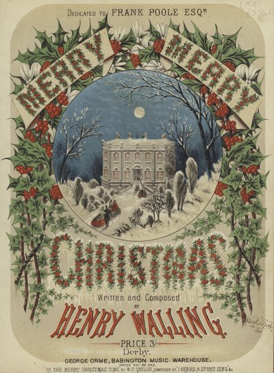 メリー、メリークリスマスの表紙 作： English School
