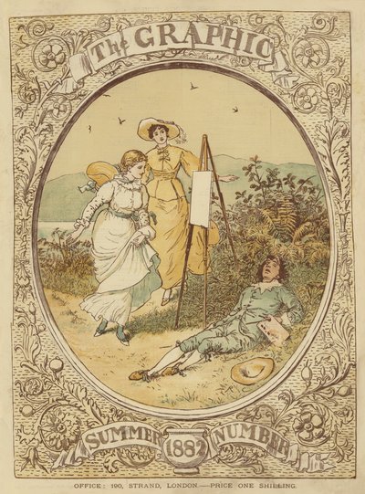 ザ・グラフィック』夏号（1882年）表紙（クロモリ写真 作： English School