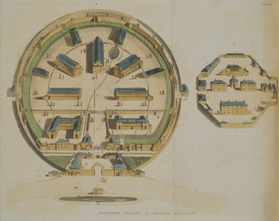 ダートムーア刑務所、1810 作： English School