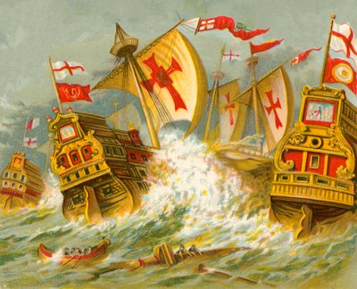 スペイン無敵艦隊の敗北 作： English School