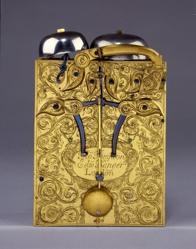 The Barnard Tompion、Tompion and Banger、ロンドン、No。460、印象的なブラケット時計、c.1708の詳細 作： English School