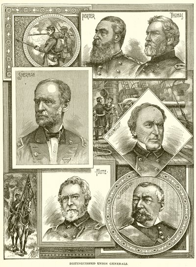 Distinguished Union Generals 作： English School