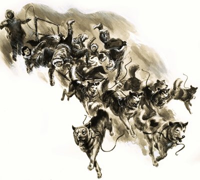 犬ぞり災害 作： English School
