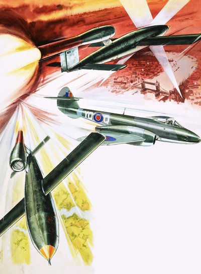 蟻地獄。 V1空飛ぶ爆弾 作： English School