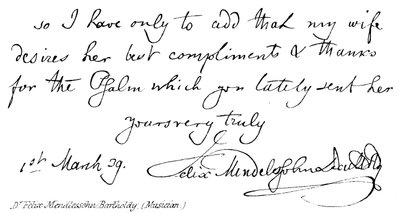 Felix Mendlessohn Bartholdy博士（ミュージシャン） 作： English School
