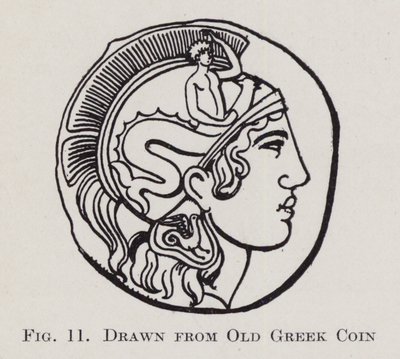 古代ギリシャのコイン（litho）からの引用 作： English School