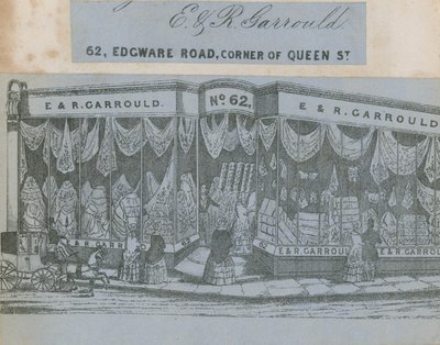 E＆R Garrould、62 Edgware Road、Corner of Queen Street、London 作： English School
