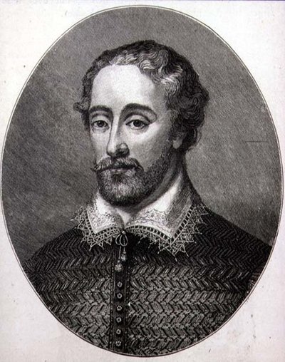 エドマンド・スペンサー（1552-99年頃）（版画） 作： English School