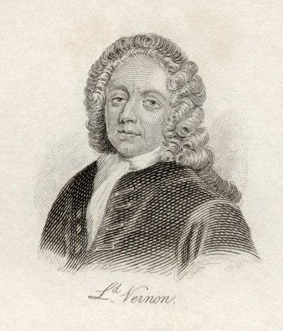 1825年に出版された「クラブの歴史辞典」からのエドワードバーノン 作： English School