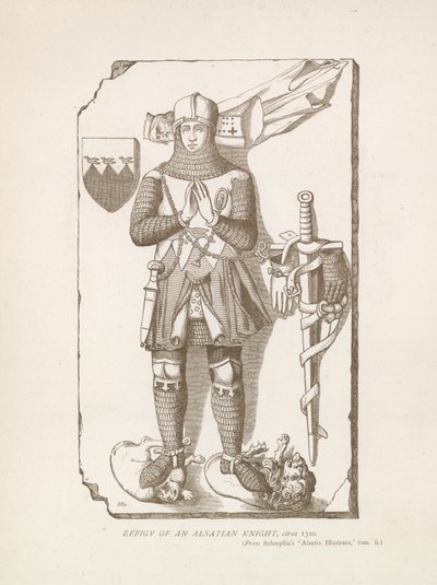 アルザスの騎士の作品、c 1320 作： English School