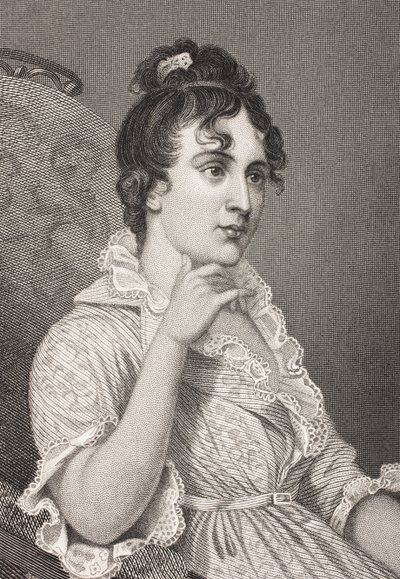 Eleanor Parke Custis Lewis、「Gallery of Historical Portraits」より、1880年頃出版 作： English School