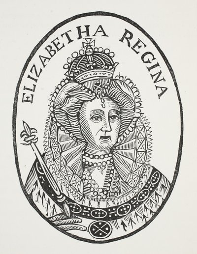 Elizabeth Regina、John Ashtonによる18世紀のChap-booksのイラスト、パブ。 1882 作： English School
