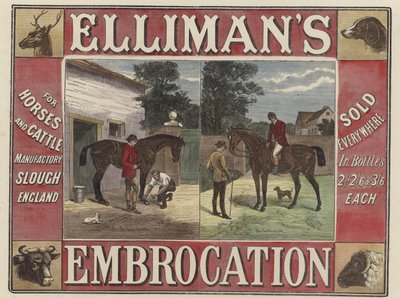 Ellimans Embrocation 作： English School