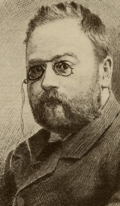 エミール・ゾラ（1840-1902） 作： English School