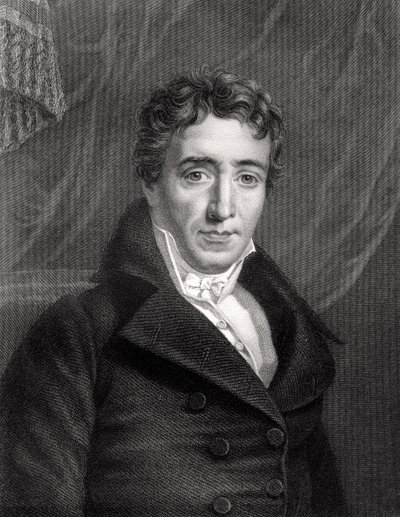 Emmanuel Joseph Sieyes、WH Moteによって彫刻された、1843年にロンドンで出版された「歴史的スケッチの政治家」のイラスト 作： English School
