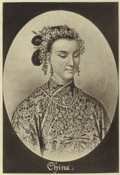 皇后Dowager Cixi（グラビア） 作： English School
