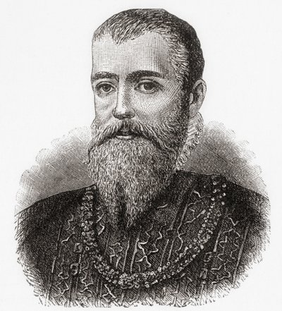 エリック14世、1533-1577、スウェーデン国王、ウォードアンドロックスのイラスト入りの歴史、世界のパブ。 c.1882 作： English School