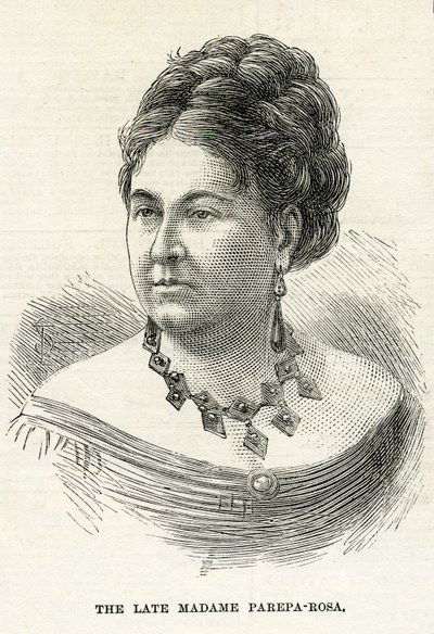 Euphrosyne Parepa-Rosa、グラフィックのイラスト、1874年2月7日 作： English School