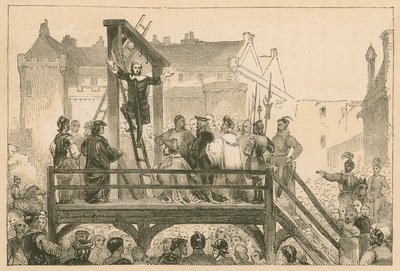 1688年、エジンバラでのジェームズレンウィックの処刑 作： English School