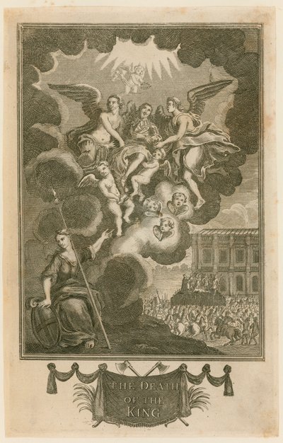 ホワイトホールでのチャールズ1世の死刑 作： English School