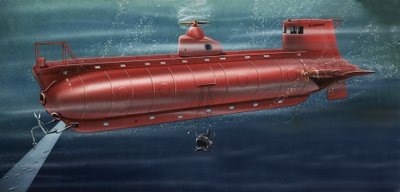 波の下を探索する（潜水艦） 作： English School