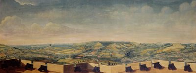 ロッドボローフォートから見た広大な風景、1764年頃（詳細は65822、65823、3707654を参照） 作： English School