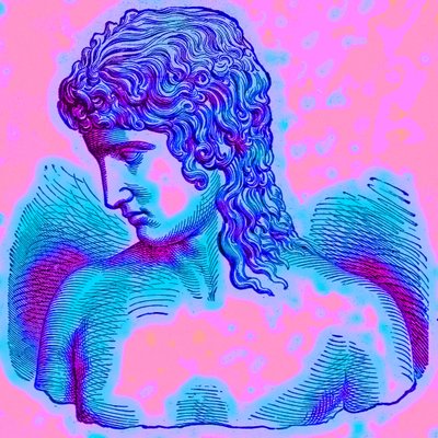 Extreme of Ethnic Divergence-Highest Type-I：Eros of Praxiteles、illustration from With the Worlds People by John Clark Ridpath、published 1912（digitally enhanced image） 作： English School