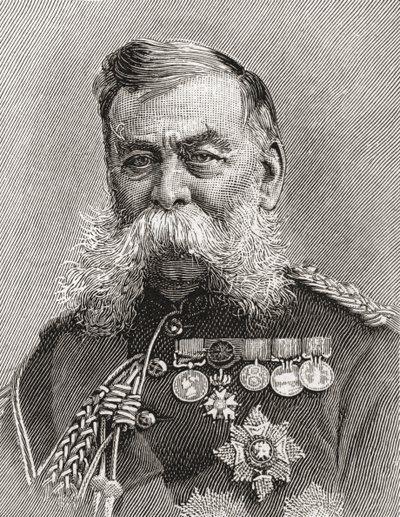 ジョン・リンソーン・アラビン・シモンズ陸軍大将 作： English School