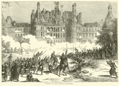 シャンボール城での戦い、1870年12月 作： English School
